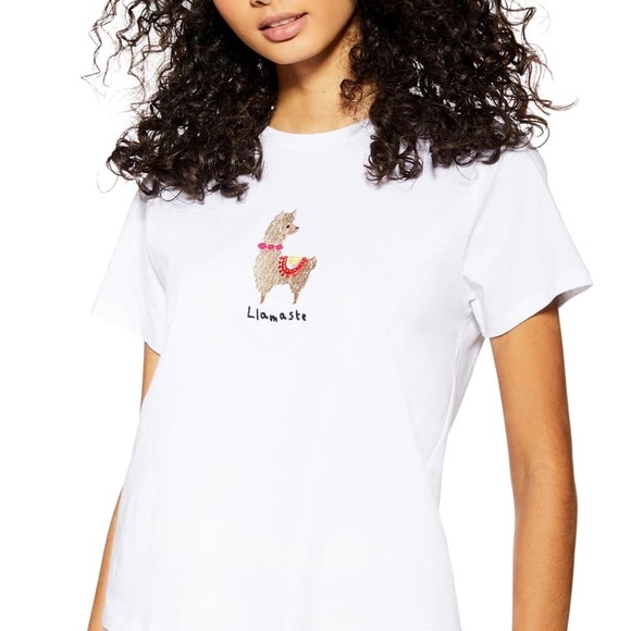 TOPSHOP Llamaste Short Pajamas - Picture 4 of 7